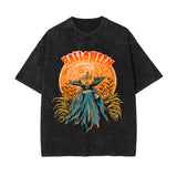 Halloween Pumpkin Ghost Graphic Tee-INNBLAC Fashion Apparel