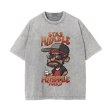 Stay Humble Hustle Hard Graphic Tee-INNBLAC Fashion Apparel