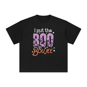 I Put The Boo In Boujee Graphic Tee-INNBLAC Fashion Apparel