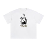 Taiji Chinese Philosophy Graphic Tee-INNBLAC Fashion Apparel