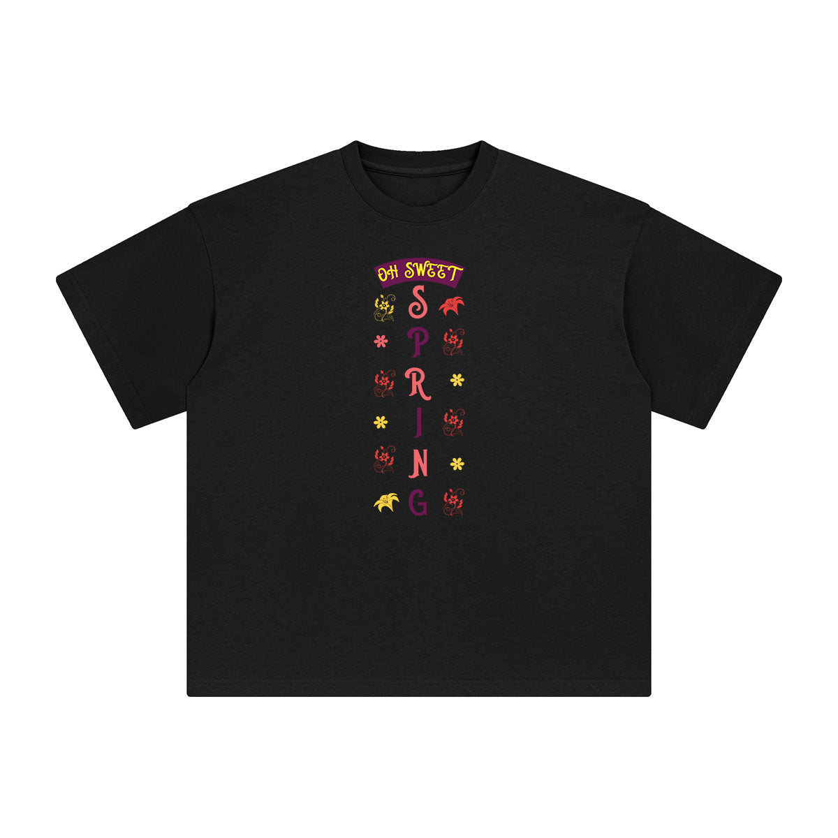 Oh Sweet Spring Aesthetic Graphic Tee-INNBLAC Fashion Apparel