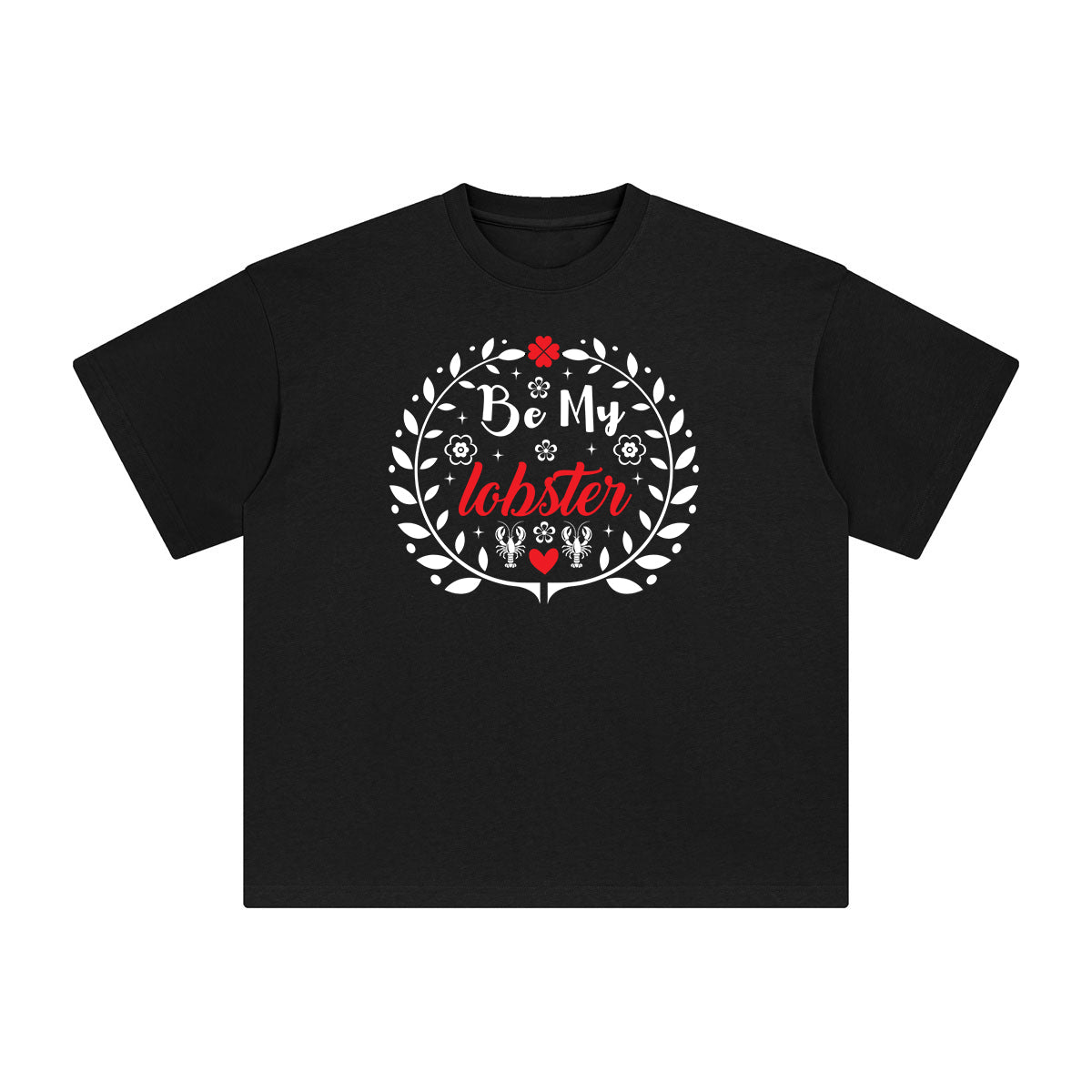 Be My Lobster Aesthetic Graphic Tee-INNBLAC Fashion Apparel