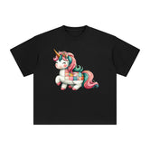 Unicorn Graphic Tee-INNBLAC Fashion Apparel