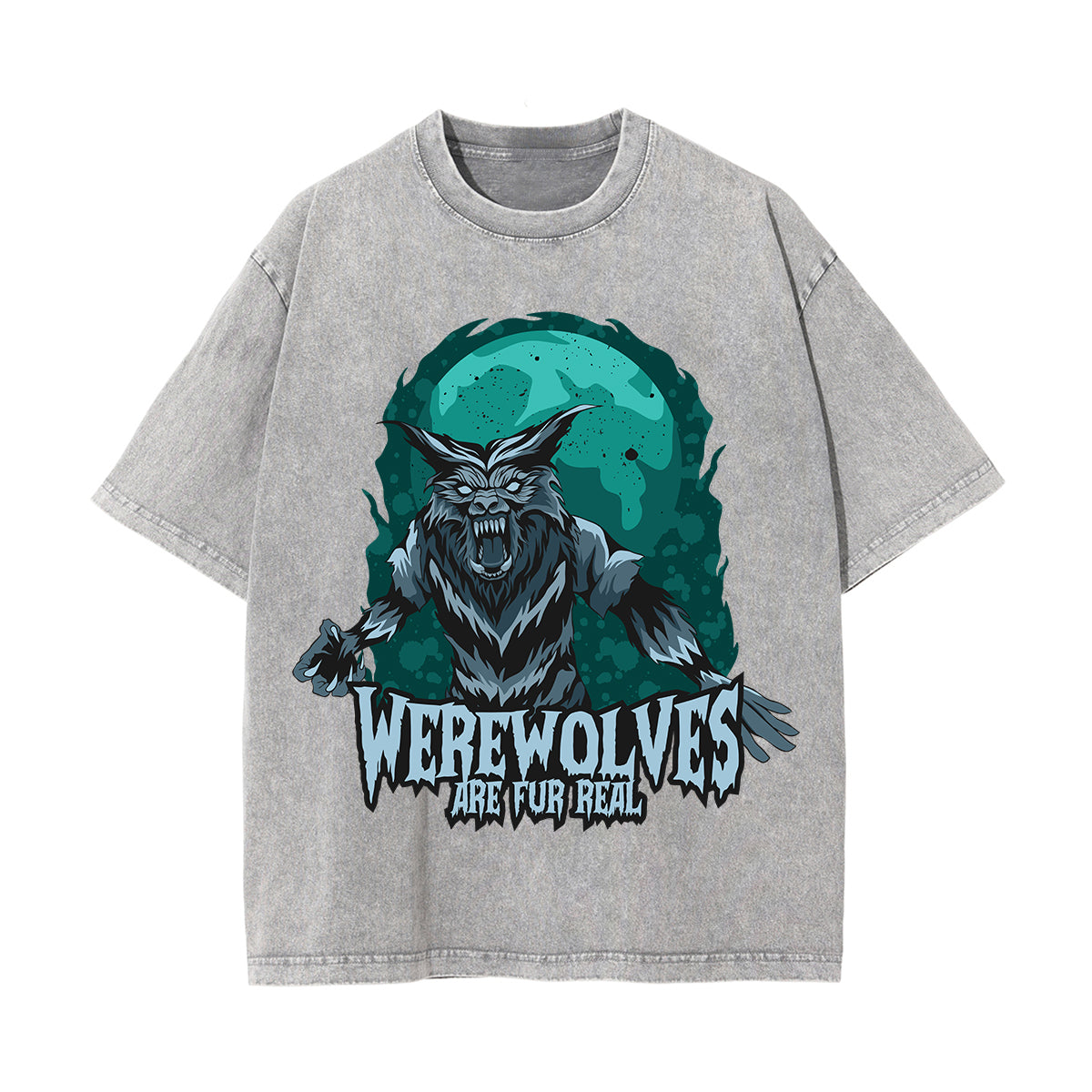 Werewolves Are Fur Real Graphic Tee-INNBLAC Fashion Apparel