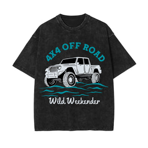 4X4 Off Road Graphic Tee-INNBLAC Fashion Apparel