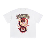 Sacred Dragon Graphic Tee-INNBLAC Fashion Apparel