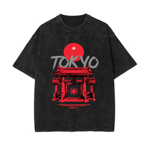 Tokyo Japanese Graphic Tee-INNBLAC Fashion Apparel