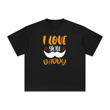 I Love you Daddy Graphic Tee-INNBLAC Fashion Apparel