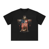 Memorial Day Cross Graphic Tee-INNBLAC Fashion Apparel