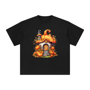 Fairy Pumpkin House Graphic Tee-INNBLAC Fashion Apparel