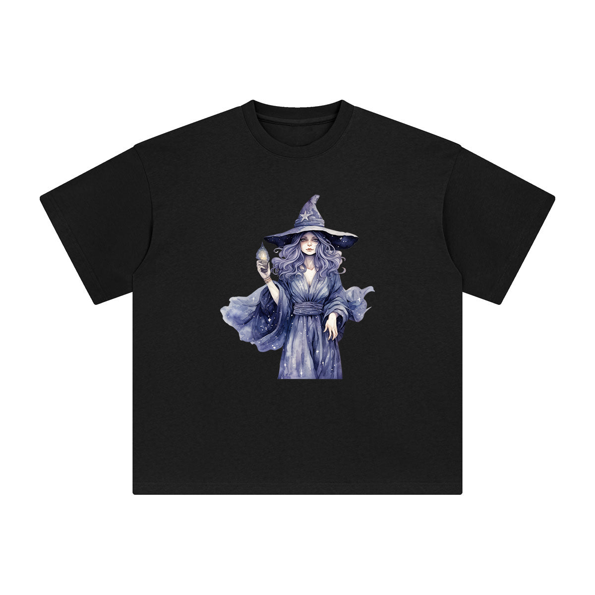 Cosmic Witch Graphic Tee-INNBLAC Fashion Apparel