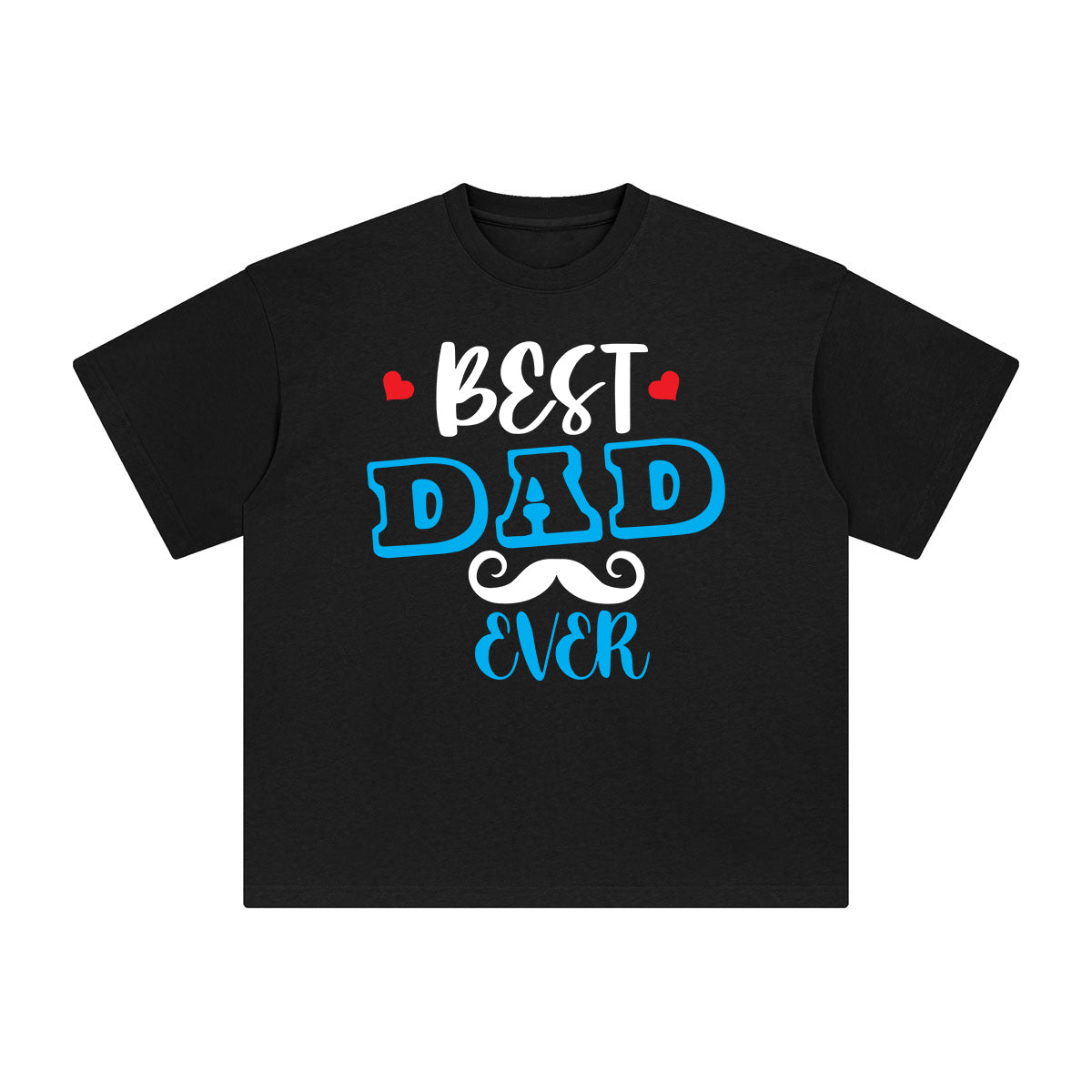 BEST DAD Aesthetic Graphic Tee-INNBLAC Fashion Apparel