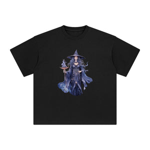 Cosmic Witch Graphic Tee-INNBLAC Fashion Apparel