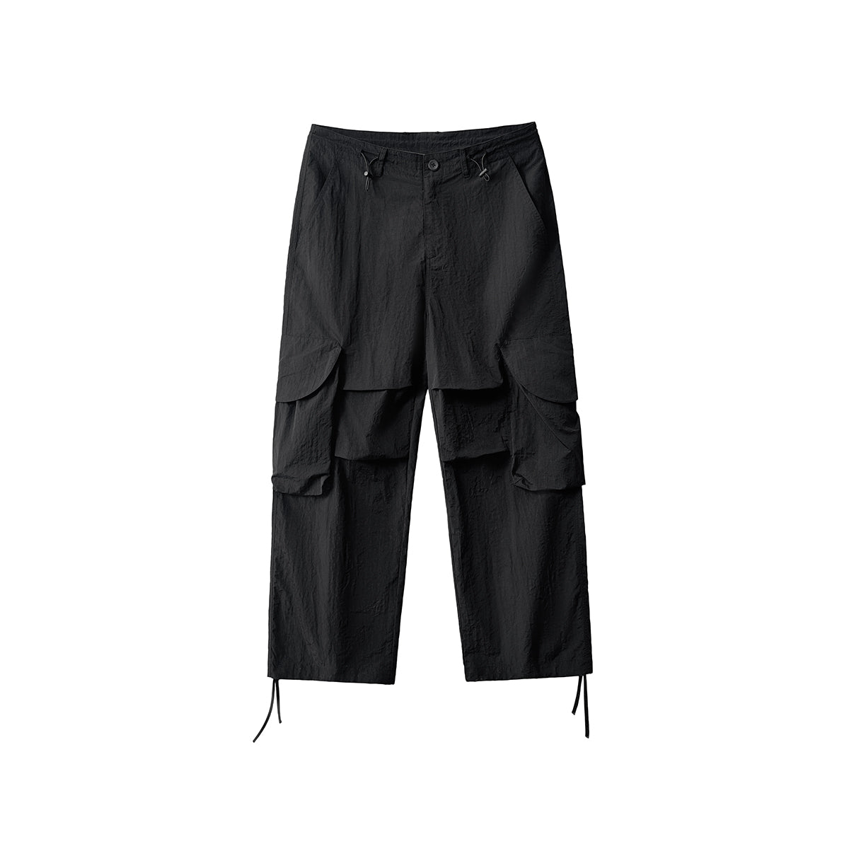 Men's Solid Color Parachute Pants-INNBLAC Fashion Apparel