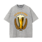 Beer Graphic Thick T Shirt-INNBLAC Fashion Apparel