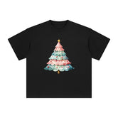 Christmas Tree Graphic Tee-INNBLAC Fashion Apparel