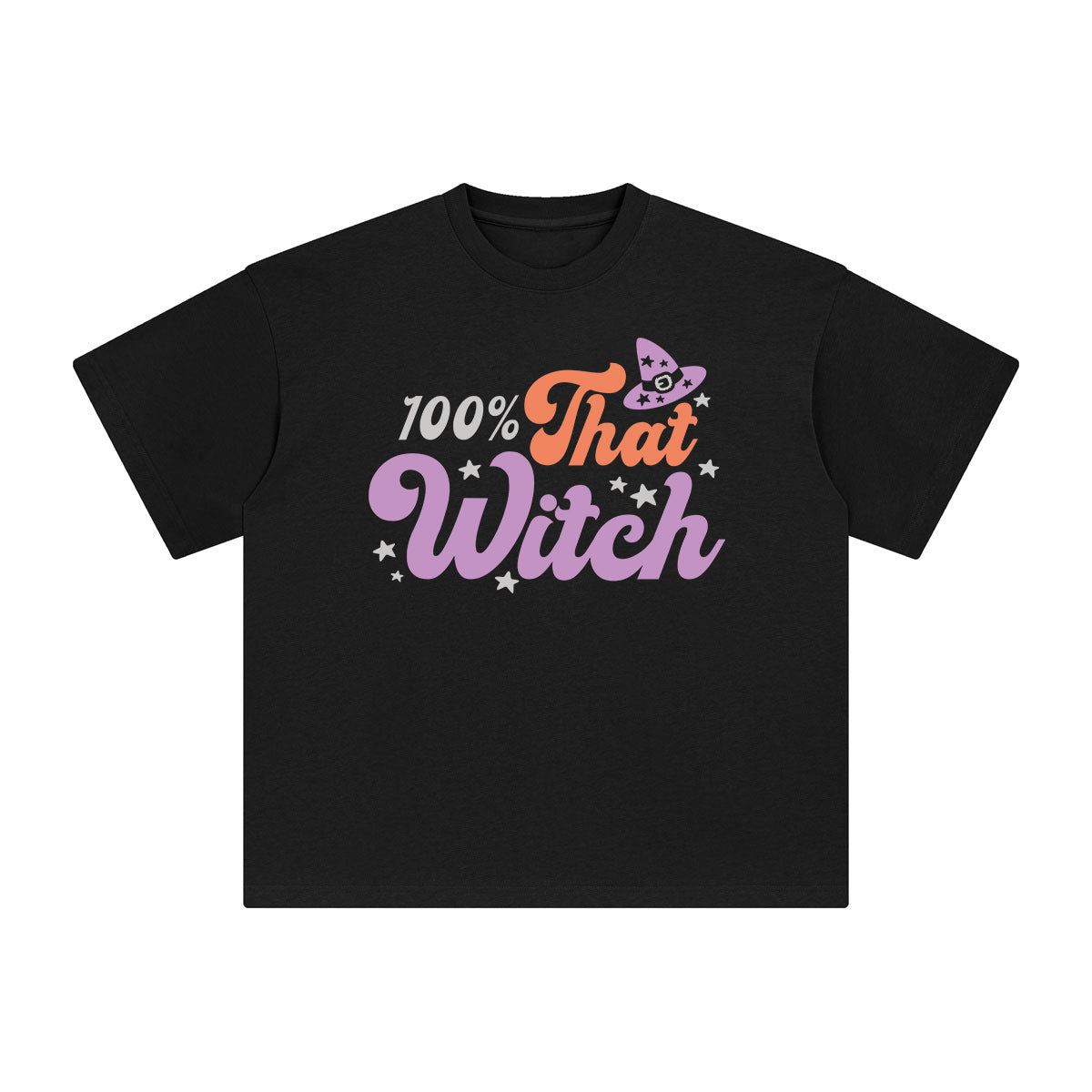 100% That Witch Graphic Tee-INNBLAC Fashion Apparel