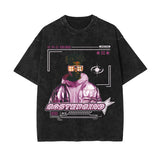 Mastermind Y2k Streetwear Stone Wash Tee-INNBLAC Fashion Apparel