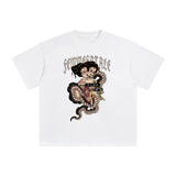 Chinese Characters Beauties Graphic Tee-INNBLAC Fashion Apparel