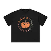 Grateful Thankful Blessed Graphic Tee-INNBLAC Fashion Apparel