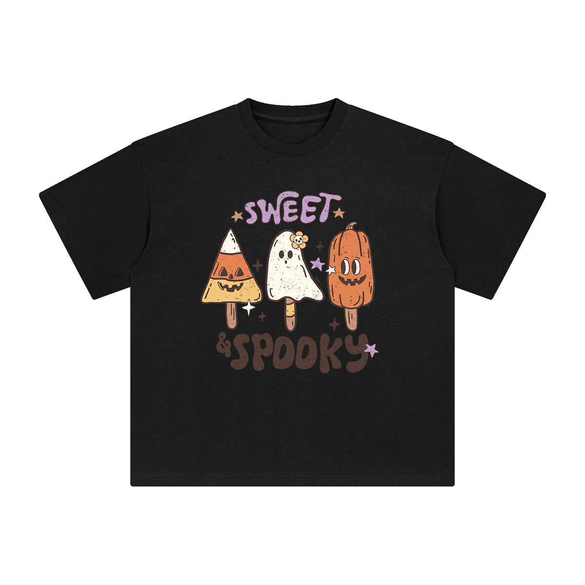 Sweet & Spooky Graphic Tee-INNBLAC Fashion Apparel