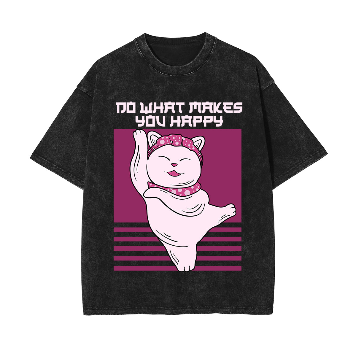 Do What Makes You Happy Graphic Tee-INNBLAC Fashion Apparel