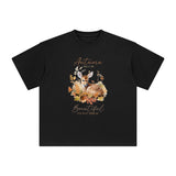 Autumn Deer Graphic Tee-INNBLAC Fashion Apparel