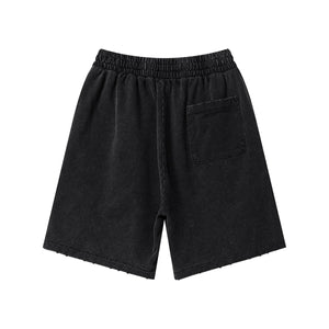 Vintage Wash Destructive Shorts-INNBLAC Fashion Apparel