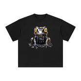 Goth Frog Graphic Tee-INNBLAC Fashion Apparel