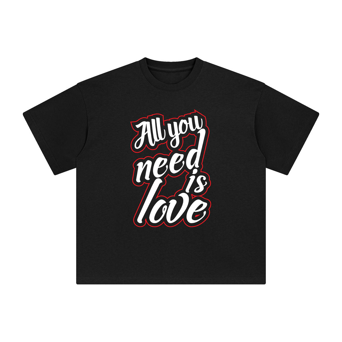 All You Need Is Love Graphic Tee-INNBLAC Fashion Apparel