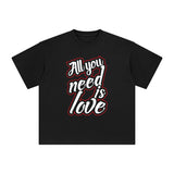 All You Need Is Love Graphic Tee-INNBLAC Fashion Apparel