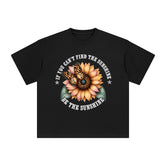 Positive Quote Graphic Tee-INNBLAC Fashion Apparel