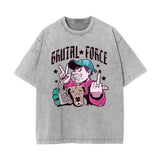 Brutal Force Street Culture Graphic Tee-INNBLAC Fashion Apparel