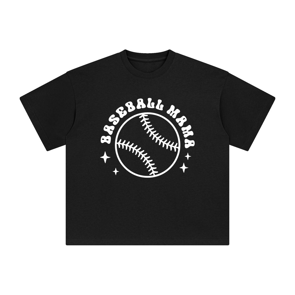 Baseball Mama Graphic Tee-INNBLAC Fashion Apparel