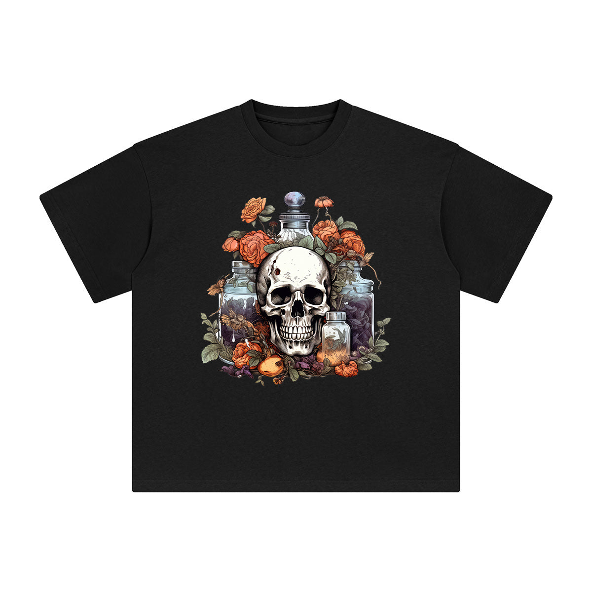 Halloween Potion Graphic Tee-INNBLAC Fashion Apparel