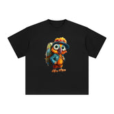 Parrot Graphic Tee-INNBLAC Fashion Apparel