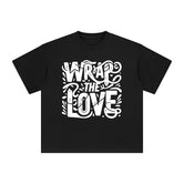 Wrap The Love Graphic Tee-INNBLAC Fashion Apparel