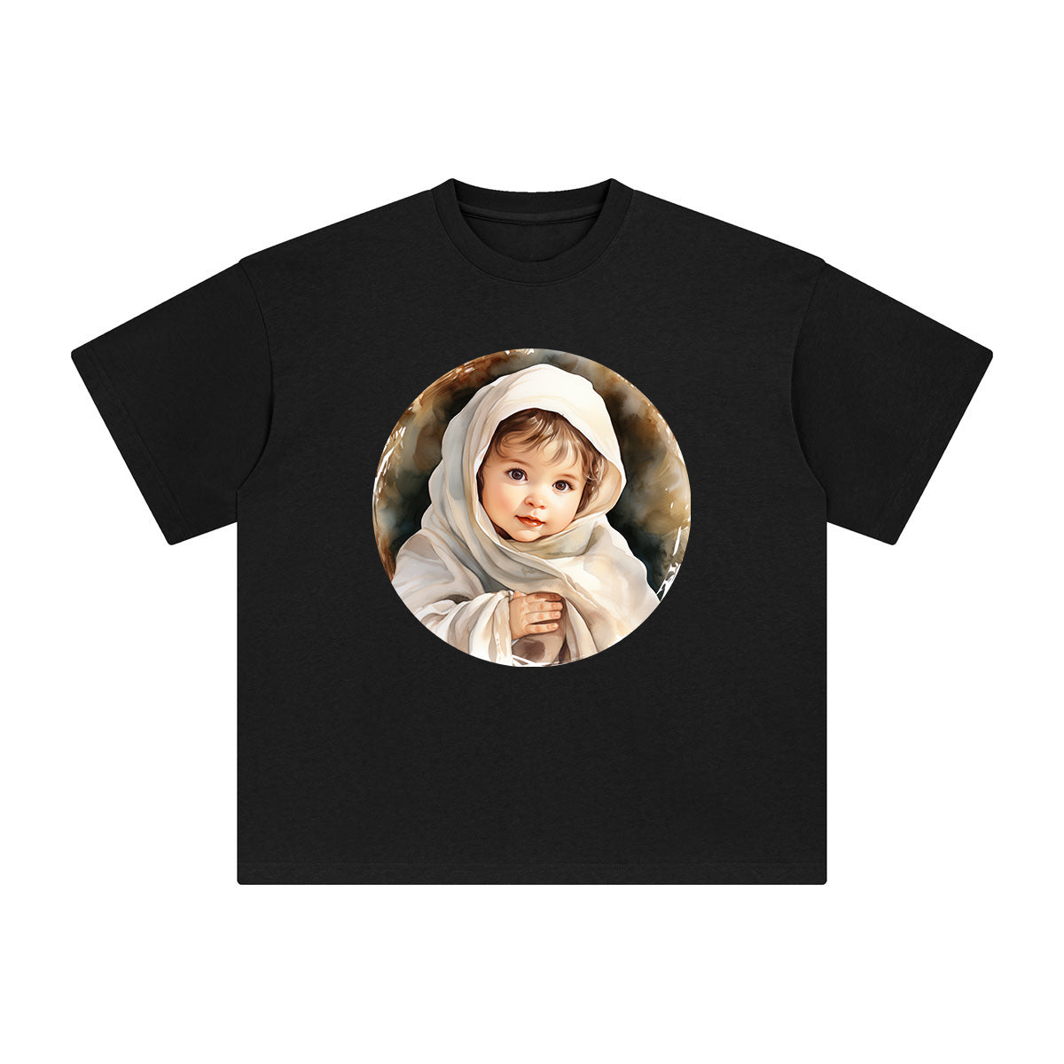 Baby Jesus Graphic Tee-INNBLAC Fashion Apparel