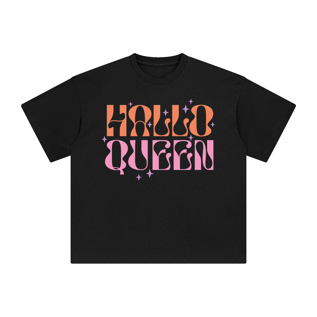 Hallo Queen Graphic Tee-INNBLAC Fashion Apparel