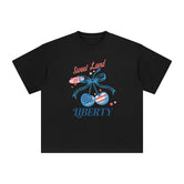 Sweet Land Of Liberty Graphic Tee-INNBLAC Fashion Apparel