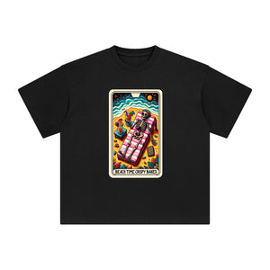 Beach Time Crispy Baked Graphic Tee-INNBLAC Fashion Apparel