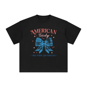 American Girly Graphic Tee-INNBLAC Fashion Apparel