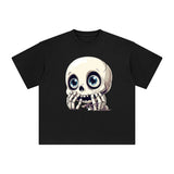 Cute Skeleton Graphic Tee-INNBLAC Fashion Apparel