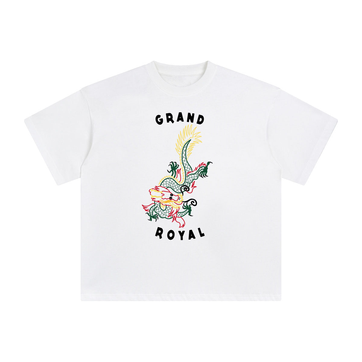 Grand Royal Dragon Graphic Tee-INNBLAC Fashion Apparel