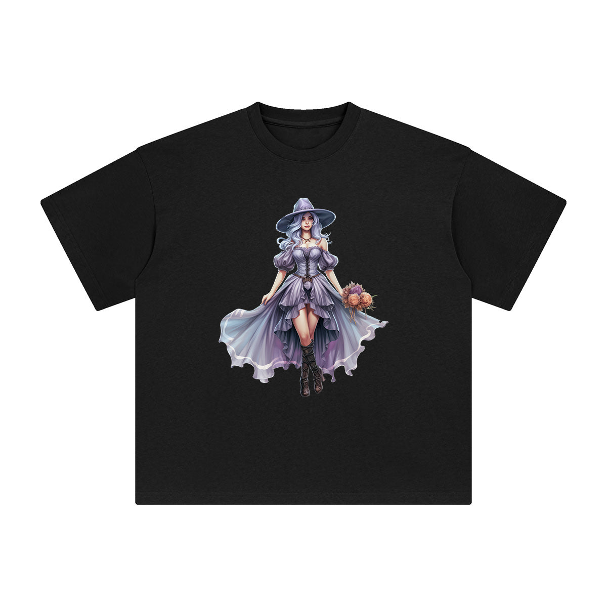 Beautiful Witch Graphic Tee-INNBLAC Fashion Apparel