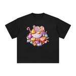 Pastel Candy Graphic Tee-INNBLAC Fashion Apparel