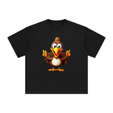 Funny Turkey Graphic Tee-INNBLAC Fashion Apparel