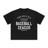 Baseball Season Graphic Tee-INNBLAC Fashion Apparel