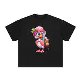 Flamingo Graphic Tee-INNBLAC Fashion Apparel