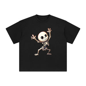 Cute Skeleton Graphic Tee-INNBLAC Fashion Apparel